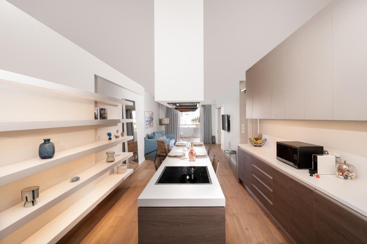 Blue Avra Apartment By A&D Properties Pórto Ráfti Kültér fotó