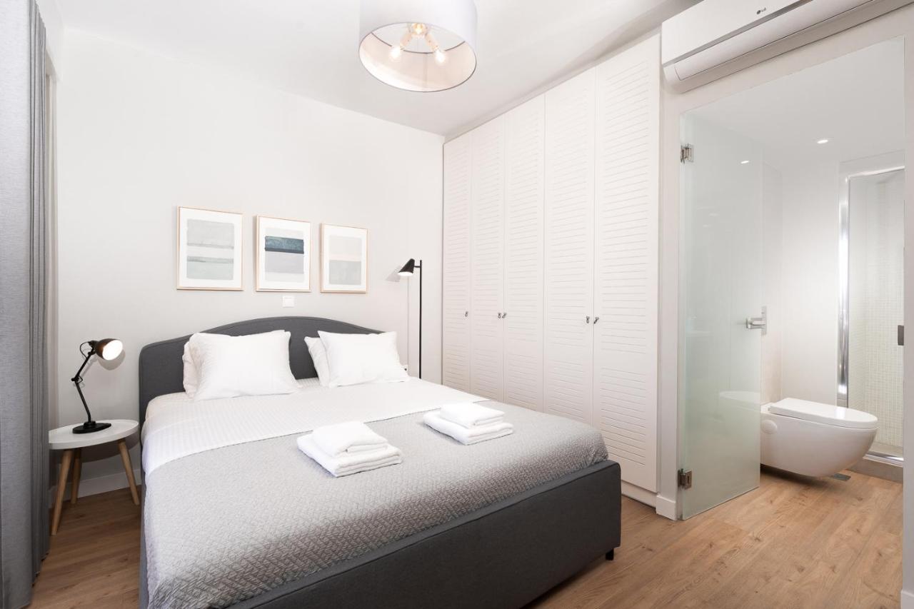 Blue Avra Apartment By A&D Properties Pórto Ráfti Kültér fotó