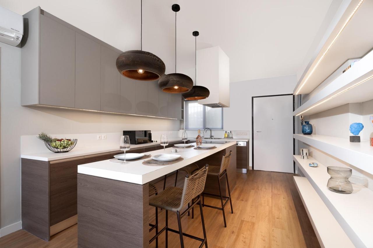 Blue Avra Apartment By A&D Properties Pórto Ráfti Kültér fotó